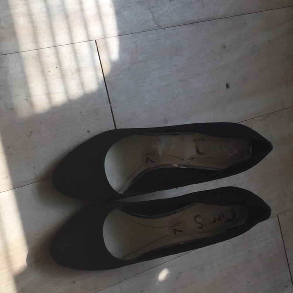 Black high heels